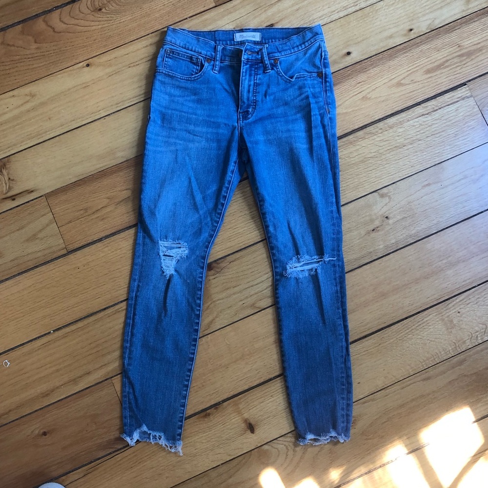 Madewell High Rise Skinny Jeans 9”